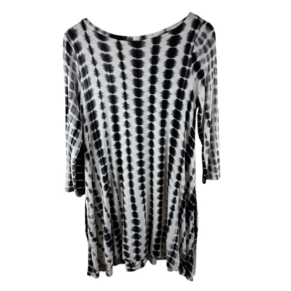 Alembika Tie Dye Tunic Shift Dress Size Small Lagenlook - Picture 2 of 7